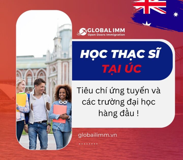 Học Thạc sĩ ở Úc: Tiêu chí ứng tuyển và các trường đại học hàng đầu !