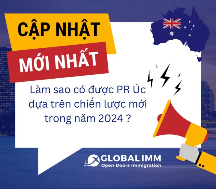 Chiến lược lấy PR Úc (Cập nhật mới nhất) trong năm nay