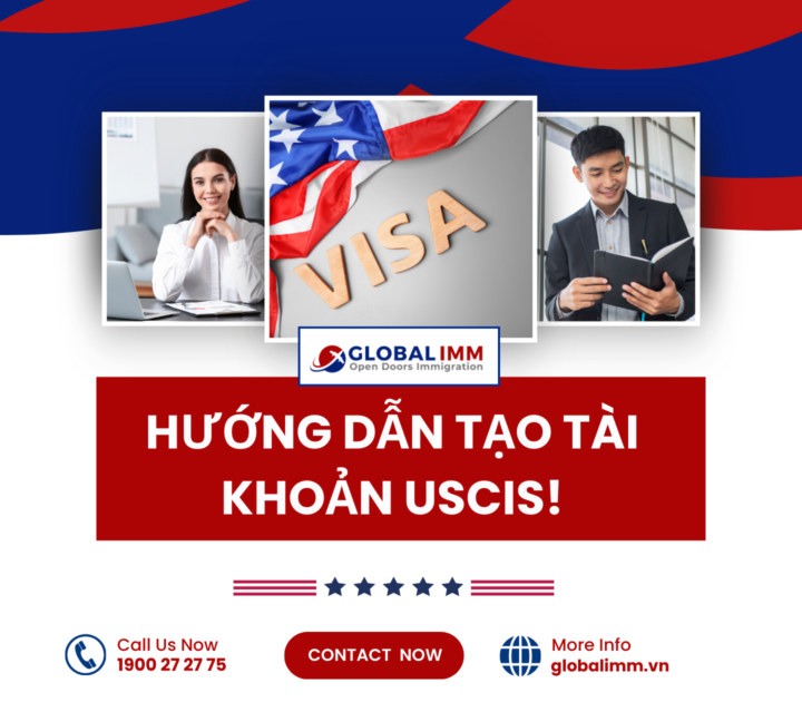hướng dẫn tạo tài khoản USCIS!